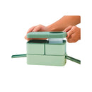 Marmita Lancheira Hermética, c/ Compartimento e Talher -LUWAVE