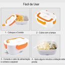 Marmita Elétrica Veicular Bivolt - Aquece em 30 Min | 110V/220V e 12V/24V | Prática e Portátil