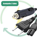 Marmita Elétrica Veicular Bivolt - Aquece em 30 Min | 110V/220V e 12V/24V | Prática e Portátil