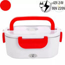 Marmita Elétrica Veicular Bivolt - Aquece em 30 Min | 110V/220V e 12V/24V | Prática e Portátil