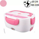 Marmita Elétrica Veicular Bivolt - Aquece em 30 Min | 110V/220V e 12V/24V | Prática e Portátil