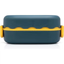 Pote Com Divisórias Marmita Fitness Vedação Microondas Lancheira Escola Trabalho Bento Box