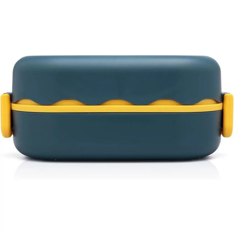 Pote Com Divisórias Marmita Fitness Vedação Microondas Lancheira Escola Trabalho Bento Box