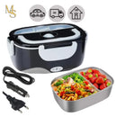 Marmita Elétrica Veicular Bivolt - Aquece em 30 Min | 110V/220V e 12V/24V | Prática e Portátil