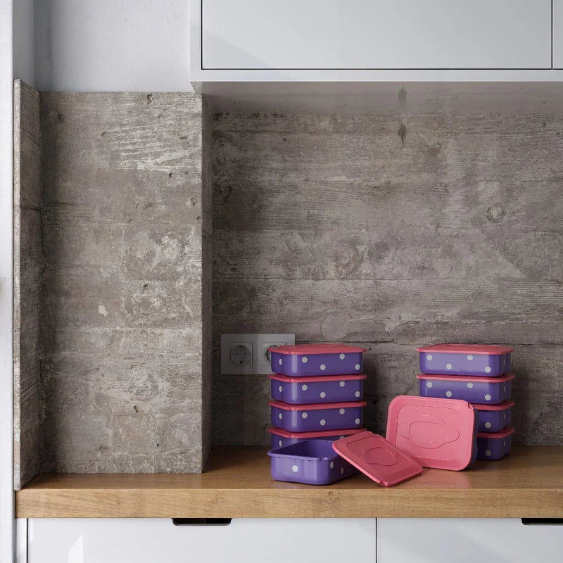 Kit 5 Potes Inox Herméticos com Tampa: Armazenamento Premium e Frescor Garantido para Sua Cozinha!