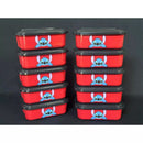 Kit 5 Potes Inox Herméticos com Tampa: Armazenamento Premium e Frescor Garantido para Sua Cozinha!