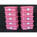 Kit 5 Potes Inox Herméticos com Tampa: Armazenamento Premium e Frescor Garantido para Sua Cozinha!