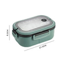 Pote de Marmita Box Food 2 Camadas 1200ml com Talheres