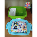 Marmita Bluey Lancheira Com Tampa Hermética e Porta Escova de Dentes