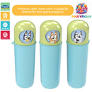 Marmita Bluey Lancheira Com Tampa Hermética e Porta Escova de Dentes